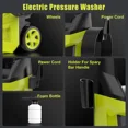 thumbnail image 6 of 4500 PSI Electric Pressure Washer,Max 2.8 GPM Power Washer with 35FT Power Cord 20FT Hose 4 Nozzles,Soap Cannon for Car Garden Yard Hom, 6 of 7