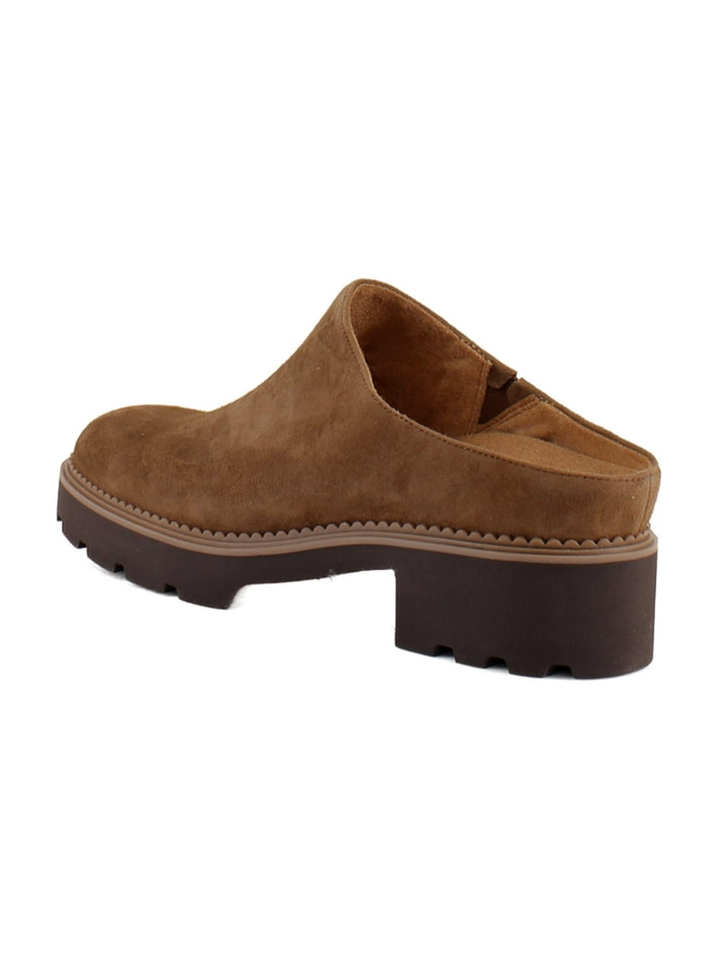 Vionic Fairfax Women's Clogs & Mules Hazelnut Brown Waxed Suede