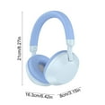 thumbnail image 3 of Yarino Over Ear Wireless Bluetooth Headphones, Noise Isolating with 40mm Hi-Fi Sound, Low Latency Gaming Mode, 8-Hour Battery, Comfortable Fit for Work, Travel, Sports, 3 of 6