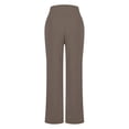 thumbnail image 5 of yueewhu Wide Leg Pants for Women Loose Yoga Pants with Pockets Petite/Regular/Tall Stretch Casual Lounge Pants (Grey, XXL), 5 of 7
