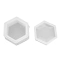 thumbnail image 2 of Molde para caja de almacenamiento Molde para caja de joyería de silicona suave Molde organizador de espejo antiadherente, Hexágono 196-5 Inevent HA001988-01, 2 of 6