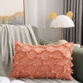 thumbnail image 3 of Funda de almohada Embrace de 2 piezas: funda de cojín para sofá, funda de almohada cuadrada decorativa, funda de almohada de estilo moderno de color sólido, cremallera de 12x20", 3 of 5