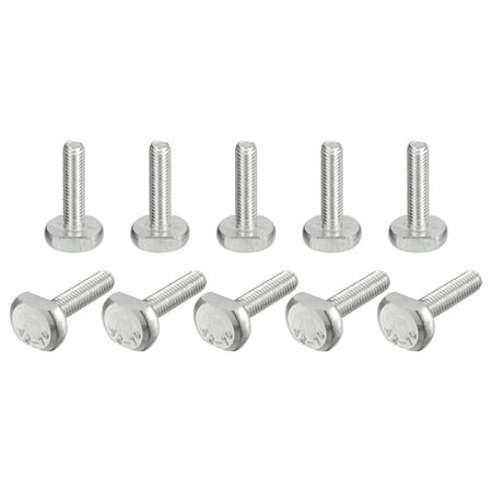 

T-Slot Bolts 20 Pack M6x25mm Drop-in Stud Sliding Bolts 304 Stainless Steel