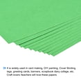 thumbnail image 4 of Uxcell Cardstock Paper 11.7" x 16.5", 74 Lb/200 Gsm, Emerald Green 10 Pack, 4 of 4