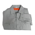thumbnail image 3 of Solar 1 Clothing Industrial Long Sleeve Work Shirt MS14, 3 of 3