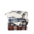 thumbnail image 2 of Eddie Bauer - Manta Reversible de Forro Polar Sherpa, decoración del hogar para Todas Las Estaciones (Edgewood Caqui, Manta), 2 of 11