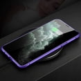 thumbnail image 5 of for iPhone 11 Metal Bumper Case Aluminum Metal Frame Edge Protective Cover Ultra Thin Slim Lightweight Luxury Case for iPhone 11 Purple, 5 of 14