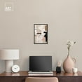 thumbnail image 3 of Strings of Love Canvas Muted Abstract Wall Art by Art Remedy, Black Frame, 10" x 15", 3 of 7