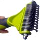 thumbnail image 3 of Peine rastrillo profesional de dos lados para quitar el pelo suelto de la capa interna de perros y gatos, herramienta de aseo para mascotas de primera calidad: elimina de forma segura la cap, 3 of 5