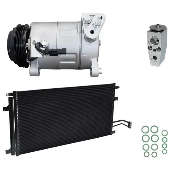 RYC New AC Compressor and Condenser Kit KT EB91B-N