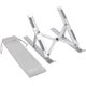 thumbnail image 1 of Laptop Stand with 6-Angle Adjustment, For Laptops 10 (25.4 cm) - 15.6 Inches (39.6 cm), Silver, 1 of 5