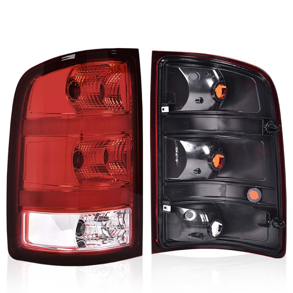 LEVANLIGHT Right Passenger Side Taillight Assembly For 2007-2014 GMC Sierra 1500 2500HD 3500HD | Replacement For GM Part# 25958485 GM2801208