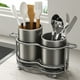 thumbnail image 1 of Soporte para Utensilios de Cocina, Escurridor de Cuchillos y Cucharas, Organizador Higiénico de Cubiertos de Acero Inoxidable., 1 of 6