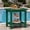 GREEN, variant on Cobiod 14 x 18.4 Inch Double Tier All Weather Patio End Table HDPE Outdoor End Table for Porch Lawn Poolside Fire Pit Durable Fits Adirondack Chairs,white