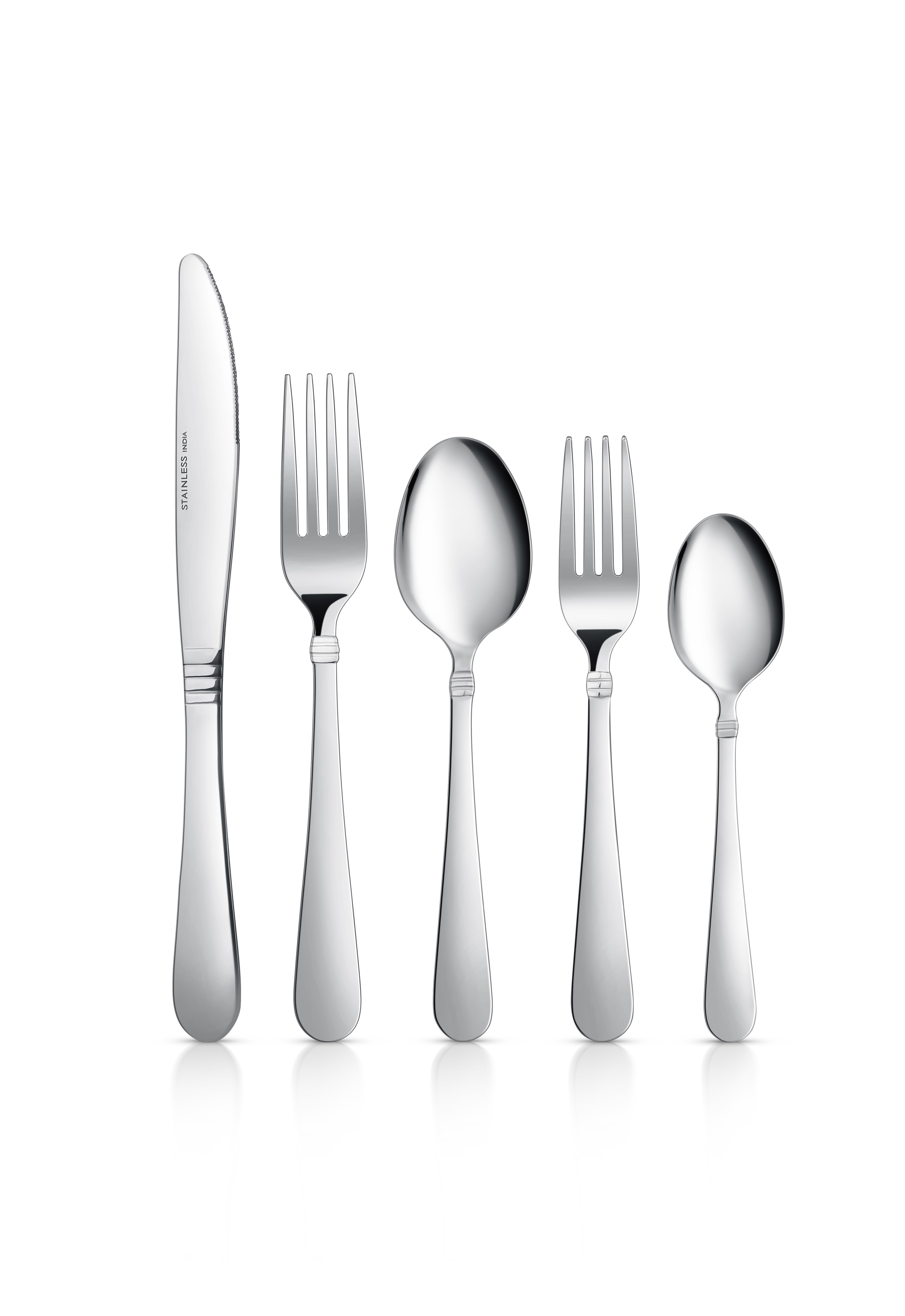Mainstays Camfield 20-Piece Stainless Steel Flatware Set photo 6