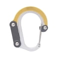 thumbnail image 4 of Carabiner Clip and Hook, Bag, Purse, Backpack Hanger, Baby Pushchair Hook, Keyring Carabiner Multifunction for Camping, Fishing, Hiking, Or Travel Aureate, 4 of 7