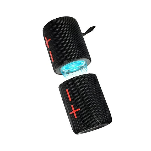 Portable Speakers - Wireless 2 In 1 RGB Speaker with 4000mAh Battery Type C Charging for Outdoor Travels Home Parties and Gatherings