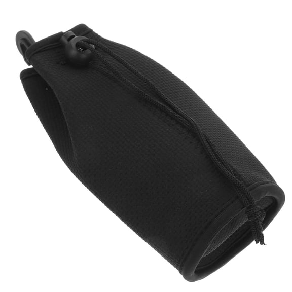 IBASETOY Black Neoprene Water Bottle Cover Soft Insulated Sleeve for Outdoor Hiking and Camping