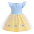 thumbnail image 2 of WIBACKER Baby/Toddler Dress Fly Sleeveless Cosplay Princess Dress Up Birthday Gift for Kids Girls Rose, 2 of 8