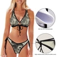 thumbnail image 3 of Dreamtimes Starfish on Beach Sand Bikinis Swimsuit Set for Women, XX-Large, 3 of 7