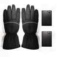 thumbnail image 1 of Guantes calefactores eléctricos de cinco dedos, sencillos, duraderos y a la moda, guantes cálidos con caja de batería, 1 of 6