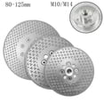 thumbnail image 2 of 1PC 80-125mm M10 For M14 Diamond Grinding Wheel Cutting Blade Disc For Tile Granite 100xM14, 2 of 9