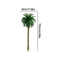 thumbnail image 3 of Inteprter 10 piezas de árbol Artificial portátil extraíble Flexible jardinería estudiante enseñanza falsa Palma hogar sala de estar Decoración del hogar, 3 of 6
