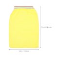thumbnail image 2 of HAKIDZEL 25Pcs Yellow Body Massage Gloves for Home Use Gentle Exfoliating Comfortable Shower Supplies, 2 of 8