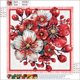 thumbnail image 1 of Kit Con Forma Especial Parcial DIY 5D Flores 30x30cm, 1 of 2
