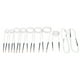 thumbnail image 1 of 10PCS Induction Heater Coils 2.5mm Brass Core Electric Heat Induction Coil Kit for Rusty Nut and Bolt Removal, 1 of 5