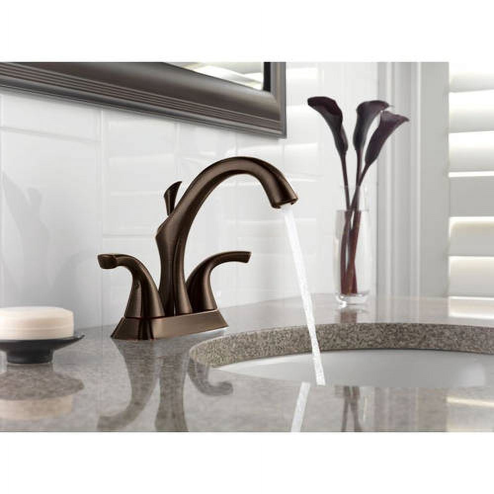 Delta Addison Two Handle Centerset Bathroom Faucet, Venetian Bronze