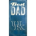 thumbnail image 7 of Georgia Bulldogs 6'' x 12'' Best Dad Sign, 7 of 7