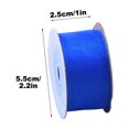 thumbnail image 3 of Solid Color Wired Ribbon for Christmas Gift Wrapping, Wreaths, and DIY Crafts, 3 of 8
