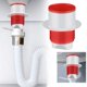 thumbnail image 2 of Tapón Sellador Para Desagües De Cocina Y Baño, Cubierta De Silicona Para Evitar Olores Y Desbordamientos, Desagües De Lavabo Y Tuberías De Fontanería, 2 of 6