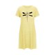 thumbnail image 5 of Camisón corto de mujer, vestido de largo medio con estampado de moda, camisón corto extragrande de mujer, camisón de manga corta con estampado de pecho a la moda, camisón de mujer, 5 of 5