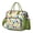 Olive-green-2, variant on Large Insulated Tote Bag with Abstract Geometric Design - Leakproof Cooler Bag for Office & Outdoor, Waterproof Thermal Lunch Tote with Multi-Pocket