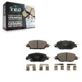 thumbnail image 1 of TEC Rear Ceramic Disc Brake Pads TEC-2037 for Car 2017-2024 Honda CR-V, 1 of 10