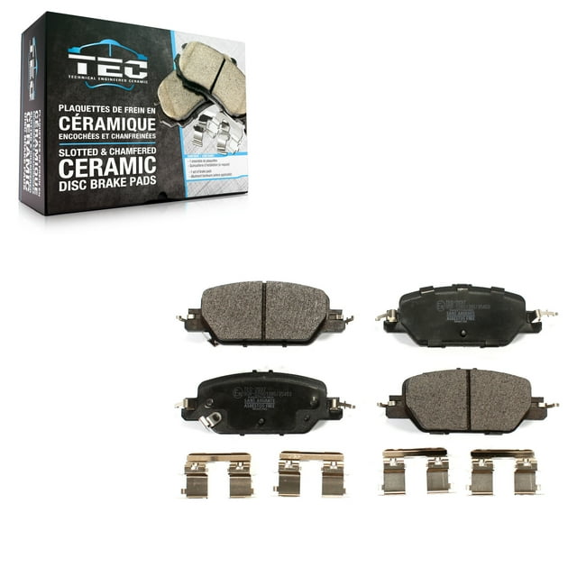 TEC Rear Ceramic Disc Brake Pads TEC-2037 for Car 2017-2024 Honda CR-V