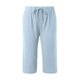 thumbnail image 3 of WILLBEST Pantalones Casuales para Mujer, Moda Femenina, Lisos, Casuales, Holgados, con Bolsillos, Elásticos, de Cintura Alta, para Uso Diario y Comodidad. Grande, 3 of 8