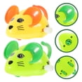 thumbnail image 4 of WRISTBIQUE 2pcs Small Animal Wind-up Toy Assorted Color Wind-up Mechanism for Kids Easter Baskets, 4 of 8