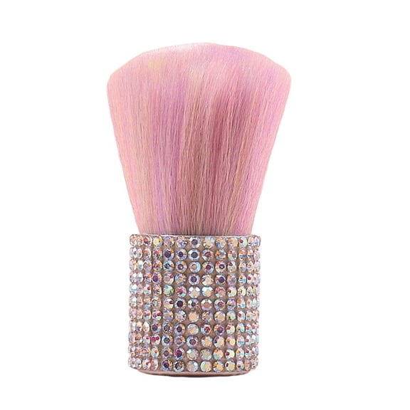 Fluffy Nail Art Dust Powder Remover Brushes, Soft Makeup Cleaner Brush for Nails Care, Women's Makeup Application