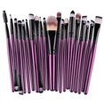 thumbnail image 4 of Tignapoo MAANGE 20-Piece Professional Makeup Brush Set with Coffee Handle, Soft Fiber Bristles for All Skin Types, Travel-Friendly Beauty Tools, 4 of 7
