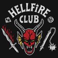 thumbnail image 2 of Netflix Men's Stranger Things Hellfire Club Costume Tank Top Black Large, 2 of 5
