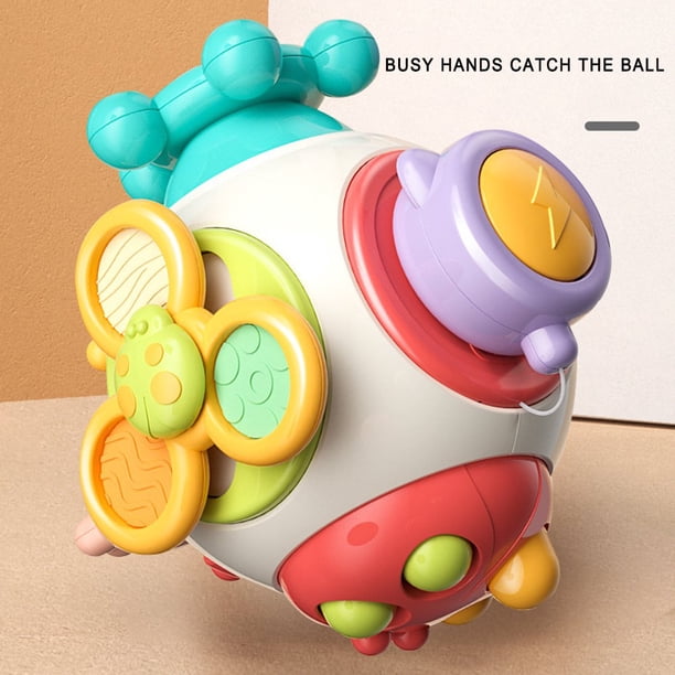 Balle Musicale Vibrante Pour Bébé – Danse Et Rampe, Sons Interactifs – Jouet D’éveil 6 Mois à 2 Ans