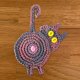 thumbnail image 1 of Posavasos de ganchillo con forma de trasero de gato, divertido posavasos de ganchillo con forma de trasero de gato, posavasos de ganchillo hecho a mano con forma de trasero de gato, posavasos absorben, 1 of 5