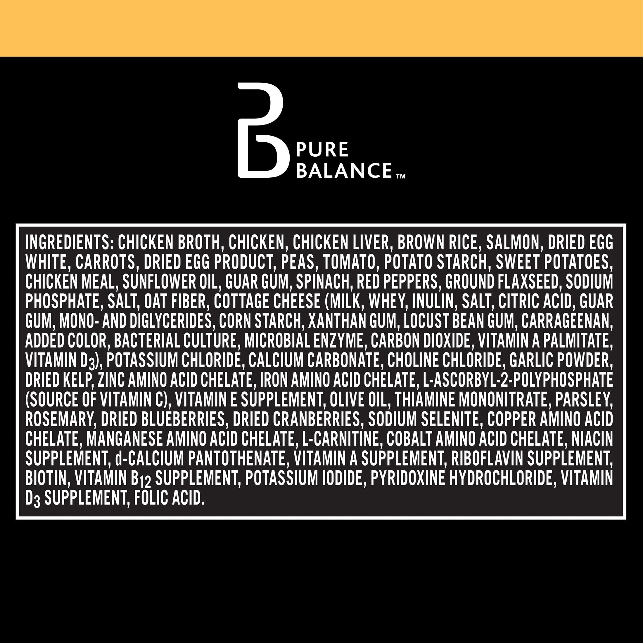 Pure Balance Wet Food for Dogs, Chicken, Vegetables, and Brown Rice Stew, 12.5 oz
