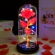 thumbnail image 2 of Rosa Artificial Fvawe Galaxia con Luz en Cúpula de Cristal, 2 of 7