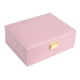 thumbnail image 4 of Joyero, organizador de joyas, divisores extraíbles con caja de exhibición de espejo, joyero, relojes, , pendientes, pulsera para mujeres y niñas, 4 of 9