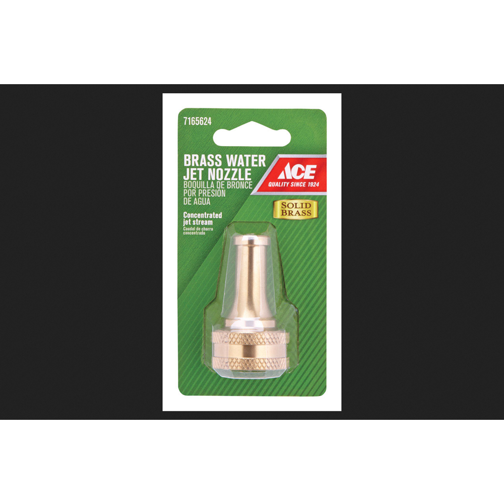 Ace Jet Stream Hose Nozzle Solid Brass