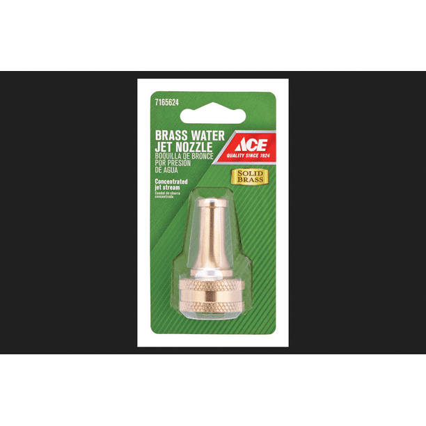 Ace Jet Stream Hose Nozzle Solid Brass
